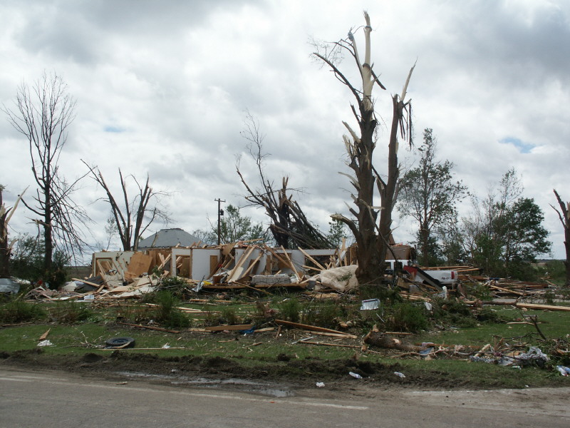 Hallam Tornado 2004 Village Of Hallam